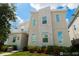 Beautiful two-story home features stylish design, well-maintained landscaping, and inviting front entrance at 2816 Simile St, Kissimmee, FL 34746