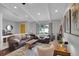 Comfortable living room with ample seating, natural light, and stylish decor at 4217 Ilene Ct, Orlando, FL 32806