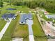 Aerial view of a modern home with a large lot at 4266 La Salle Ave, St Cloud, FL 34772