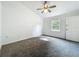 Bedroom with plush neutral carpet, natural light, and a ceiling fan at 4274 Meeting Pl, Sanford, FL 32773