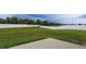 An expansive backyard is entirely enclosed with an attractive perimeter fence at 6011 Country Walk Ln, Winter Haven, FL 33880