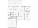 Detailed floor plan of a residential property showing room dimensions and layout at 6011 Country Walk Ln, Winter Haven, FL 33880