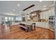 Gourmet kitchen with a center island, stainless steel appliances, and custom cabinetry at 339 Carolyn Dr, Oviedo, FL 32765