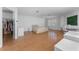 Bright bedroom with wood flooring, closet, and white walls provides comfort and functionality at 13478 Summer Rain Dr, Orlando, FL 32828