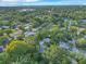 Overhead shot of the neighborhood highlighting mature trees and the serene, natural environment surrounding the homes at 1630 Lakeview Ct, Eustis, FL 32726