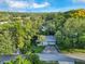 Beautiful aerial view of the property near the lake at 1630 Lakeview Ct, Eustis, FL 32726