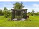 A screened enclosure in the backyard offers a peaceful retreat surrounded by greenery at 18920 Overton St, Orlando, FL 32833