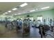 The gym features various weight machines, treadmills, and exercise equipment for residents to use at 2440 Pawtucket Pass, Mount Dora, FL 32757