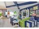 Inviting living space with a seamless flow into the dining area and outdoor patio at 2440 Pawtucket Pass, Mount Dora, FL 32757