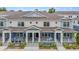 Charming townhomes featuring neutral color schemes and covered front porches for relaxing outdoor living at 452 Diamond Dove Cv, Winter Springs, FL 32708