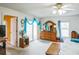 Spacious bedroom featuring a light wood dresser, bright white walls, and a sliding glass door at 4633 Sw 103Rd Pl, Ocala, FL 34476