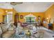 Spacious living room featuring lots of light with stylish furnishings and decor at 4633 Sw 103Rd Pl, Ocala, FL 34476
