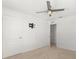 Bedroom with carpet flooring and fan at 5226 Mahogany Dr, Mount Dora, FL 32757