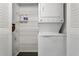 Convenient in-unit laundry area with stacked washer and dryer at 5263 Images Cir # 306, Kissimmee, FL 34746
