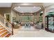 Cozy living room with a fireplace and comfortable seating at 1224 Northern Way, Winter Springs, FL 32708