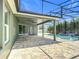 Outdoor patio and screened-in pool area ideal for entertaining or relaxing poolside at 1556 Alligator St, St Cloud, FL 34771