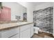 Clean and simple bathroom with a shower/tub combo at 1797 Sundance Chase Rd, Minneola, FL 34715