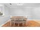 Dining room boasts hardwood floors and elegant lighting at 1950 Summer Club Dr # 200, Oviedo, FL 32765