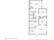 Layout of the first floor of the condominium at 2041 Dixie Belle Dr # 2041C, Orlando, FL 32812