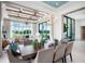 Dining room with view into the great room and golf course at 4007 Grande Brick Loop # 13, Orlando, FL 32837