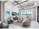 Modern living room with comfortable seating and beautiful views at 4007 Grande Brick Loop # 13, Orlando, FL 32837