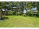 Expansive backyard with well-maintained lawn, mature trees offering shade, and ample space for recreation at 524 S Lakeview Ave, Winter Garden, FL 34787