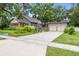 Attractive home with a well-maintained lawn, a two-car garage and a beautiful driveway at 524 S Lakeview Ave, Winter Garden, FL 34787