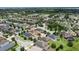 An aerial view highlights this home within the community, showcasing its location within the neighborhood at 7409 Fairgrove Ave, Windermere, FL 34786