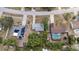 Aerial view of homes, showing surrounding neighborhood at 1066 Swanson Dr, Deltona, FL 32738