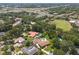 Expansive aerial view highlighting the neighborhood, nearby park and easy highway access at 1191 Banbury Trl, Maitland, FL 32751