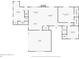 Floor plan featuring a large garage, multiple bedrooms, large kitchen, dining room and living room at 1811 Missouri Ave, Sanford, FL 32771
