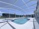 Beautiful screened-in pool and spa area, perfect for enjoying the Florida sunshine at 204 Birkdale St, Davenport, FL 33897