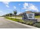 Landscaped community entrance sign for Eden Hills, showcasing the neighborhood's identity at 2056 Airedale Way, Lake Alfred, FL 33850