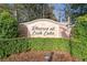 Reserve at Loch Lake community entrance sign with lush landscaping at 2261 Brookridge Trl, Sanford, FL 32773