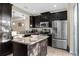 Modern kitchen with stainless steel appliances and island at 2261 Brookridge Trl, Sanford, FL 32773