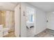 Hallway showing bathroom, and bedroom at 2700 Ocean Shore Blvd # 515, Ormond Beach, FL 32176