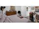 Bright bedroom with a comfortable bed, a dresser, and a closet for ample storage at 340 Pheasant Dr, Haines City, FL 33844