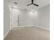 An airy bedroom with neutral walls, carpeted floor and recessed lighting with a ceiling fan at 42157 Tamarac St, Eustis, FL 32736