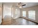 Open-concept living room showcasing unique architectural details and lots of natural light at 1373 Burnley Ct, Kissimmee, FL 34758