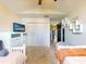 Shared bedroom with twin beds, closet, and shelving offering ample storage and style at 14529 Falling Tree Ct, Orlando, FL 32837