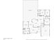 Layout of the first floor featuring four bedrooms, three bathrooms, and a screened patio/pool at 1546 Royal Cir, Apopka, FL 32703