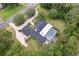 Aerial photo showing sprawling landscaped yard, mature trees, and screened-in pool at 1795 Markham Glen Cir, Longwood, FL 32779