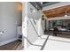 Outdoor patio area featuring a bathroom, seating area, and wood ceilings with integrated lighting at 1795 Markham Glen Cir, Longwood, FL 32779
