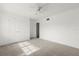 Bedroom featuring carpeted floors, a ceiling fan, and a closet at 2250 S Palmetto Ave # I-11, Daytona Beach, FL 32119
