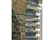 Aerial view showcases well-maintained backyards and the layout of homes in the neighborhood at 3028 Lakes Crest Ave, St Cloud, FL 34772