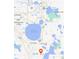 Map showing the property's convenient location near East Lake Tohopekaliga, St. Cloud, and major highways at 3028 Lakes Crest Ave, St Cloud, FL 34772
