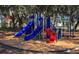 Community playground featuring slides, stairs, and other play equipment for enjoyment at 3028 Lakes Crest Ave, St Cloud, FL 34772