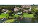 Waterfront condos with a community pool, private docks, and mature landscaping enhance lakeside living at 386 Lakeview St, Orlando, FL 32804