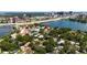 Orlando aerial view highlights community near lake with downtown skyline and access to highways at 386 Lakeview St, Orlando, FL 32804