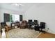 Spacious bedroom with neutral carpet, vaulted ceilings, and a large window at 386 Lakeview St, Orlando, FL 32804